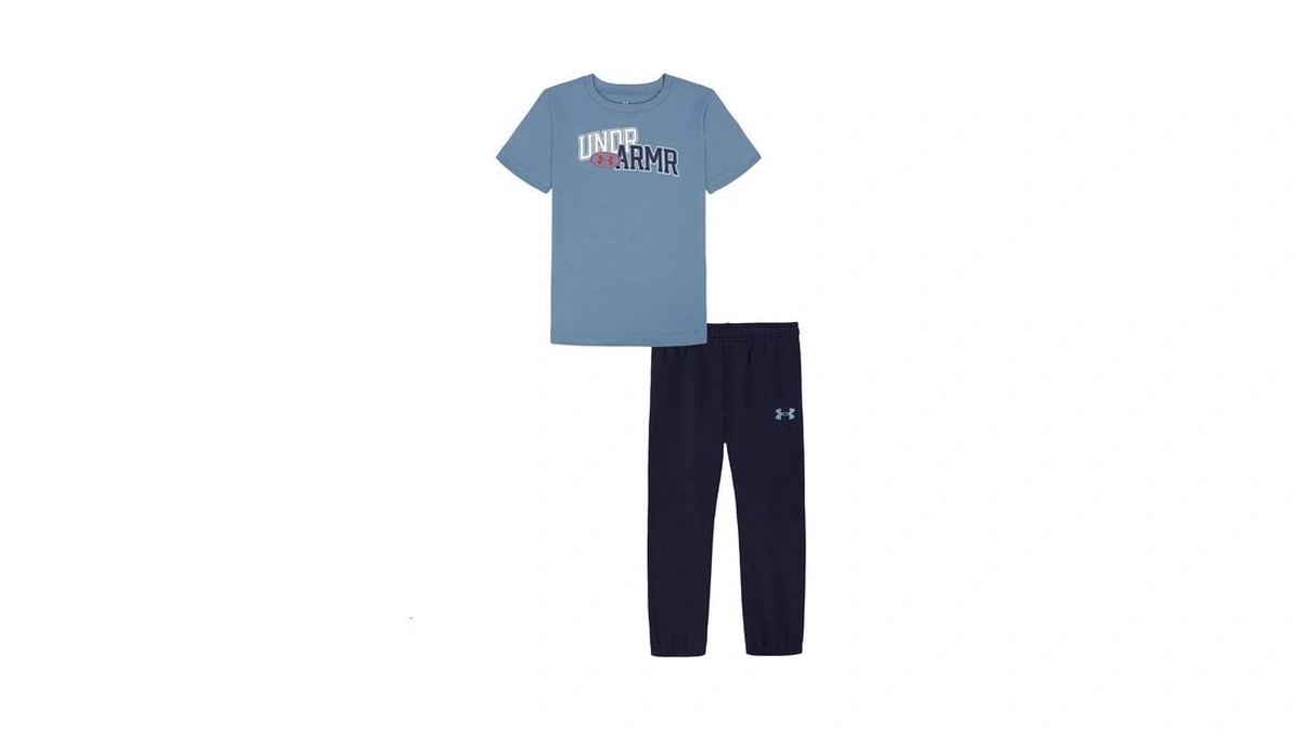 Under Armour Boys' 2-piece Short Sleeve Graphic T-shirt And Joggers