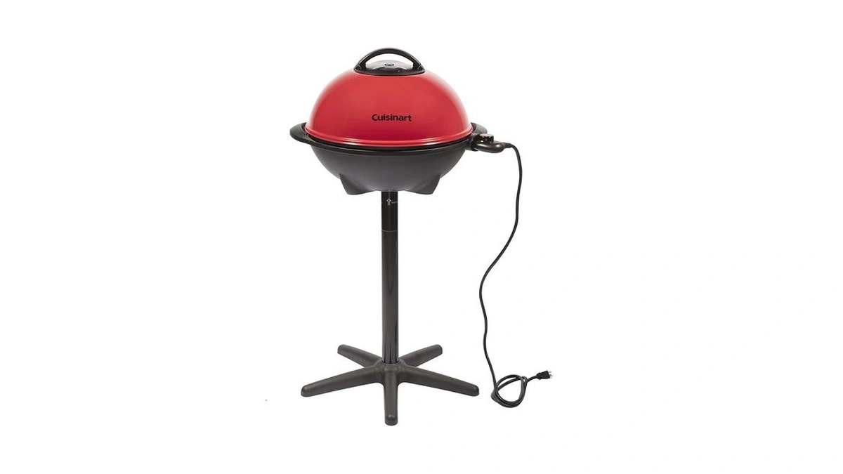 Cuisinart Indoor/outdoor Electric Grill, 2-in-1 Portable Bbq With Nonstick Cooking