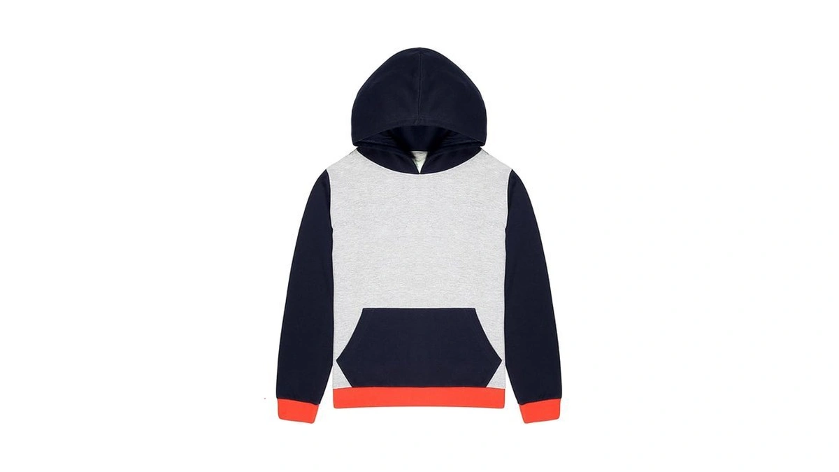 My Bow Kids Cotton Hoodie Hooded Pullover Midweight Extra Long