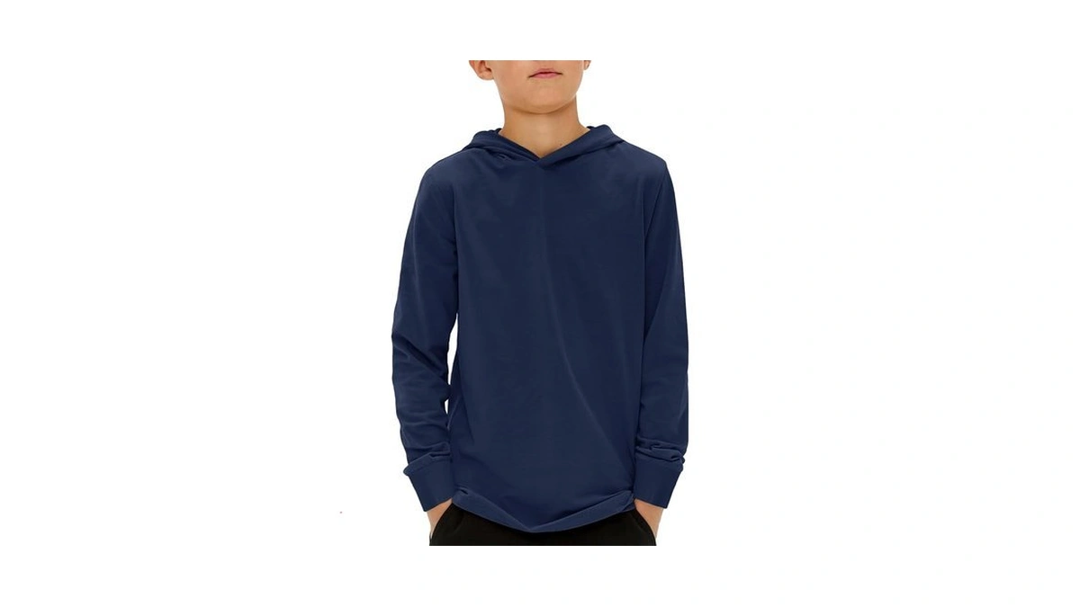 Haloumoning Boys Fashion Hoodies Kids Long Sleeve Hooded Sweatshirts 5-14