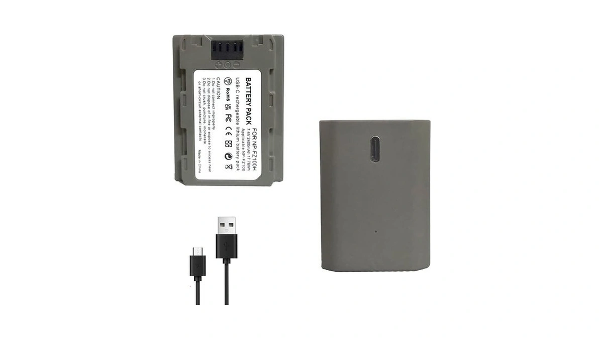 Focruzom Np-fz100 2400mah Replacement Battery For A7r V A7s Iii