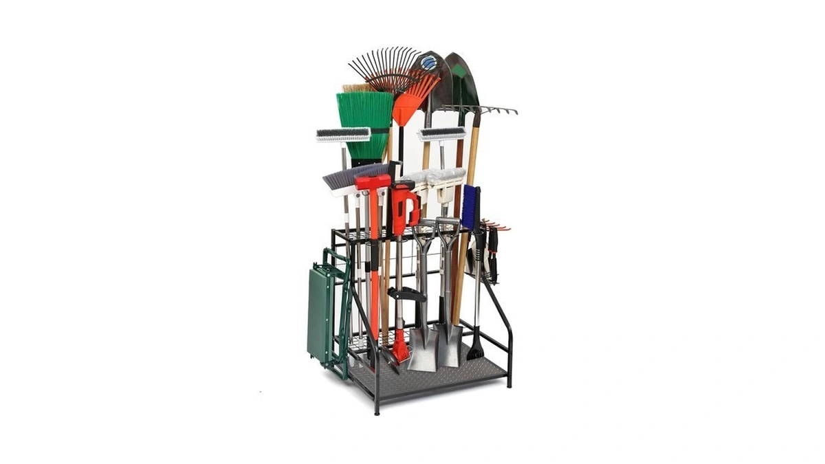 Garden Tool Organizer For Garage, Garden Tool Rack, Up To