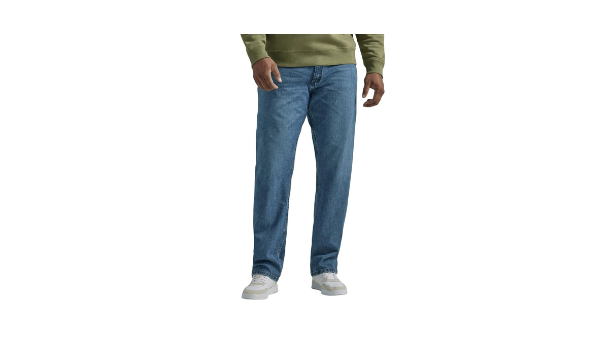 Lee Men's Big & Tall Legendary Relaxed Straight Jean, True