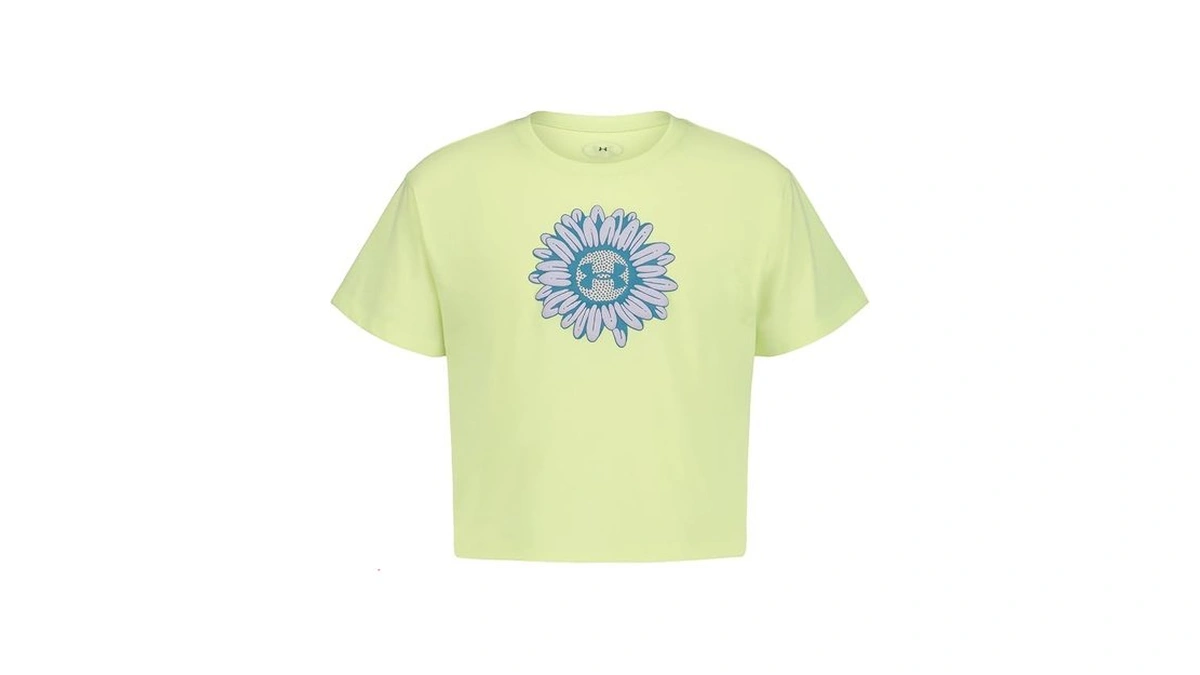 Under Armour Girls' Short Sleeve Performance Graphic Tee, Outdoor Collection,