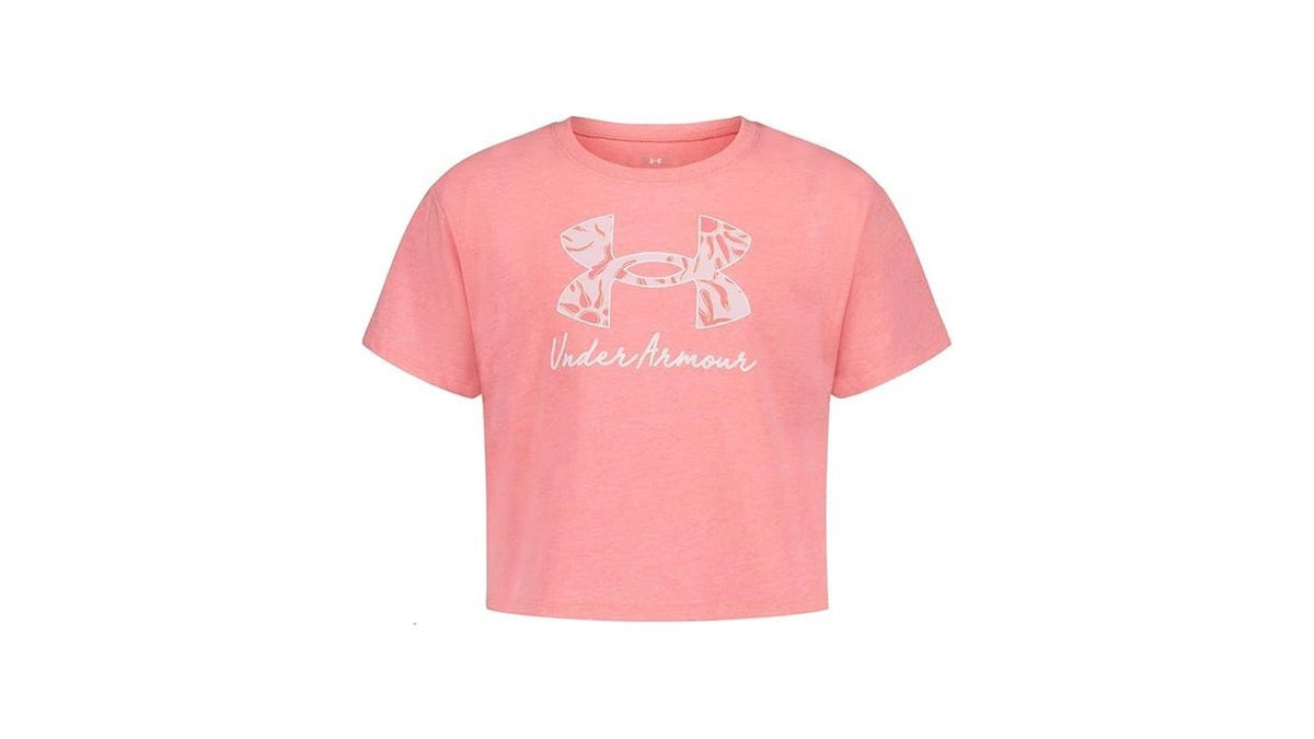 Under Armour Girls' Short Sleeve Performance Graphic Tee, Outdoor Collection,