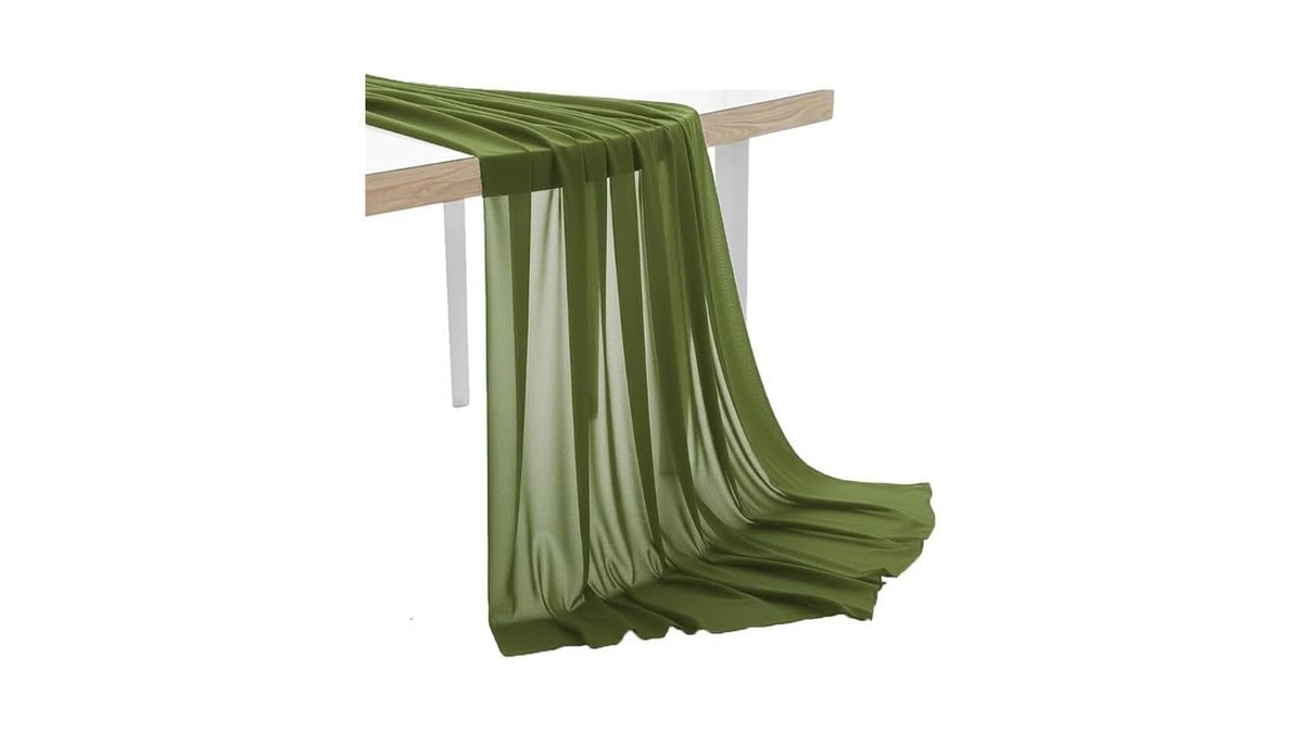 Mds® Pack Of 5 Yard Chiffon Fabric, 44 Inch Wide