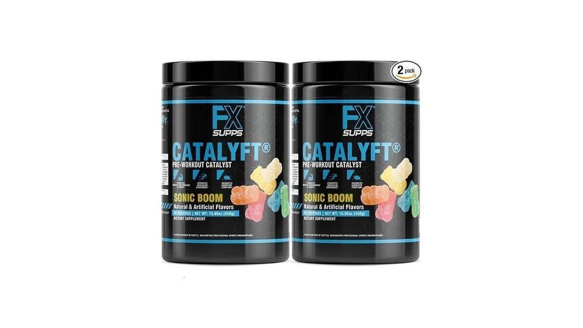 Fxsupps Catalyft Pre-workout Powder Drink For Men & Women, Sonic