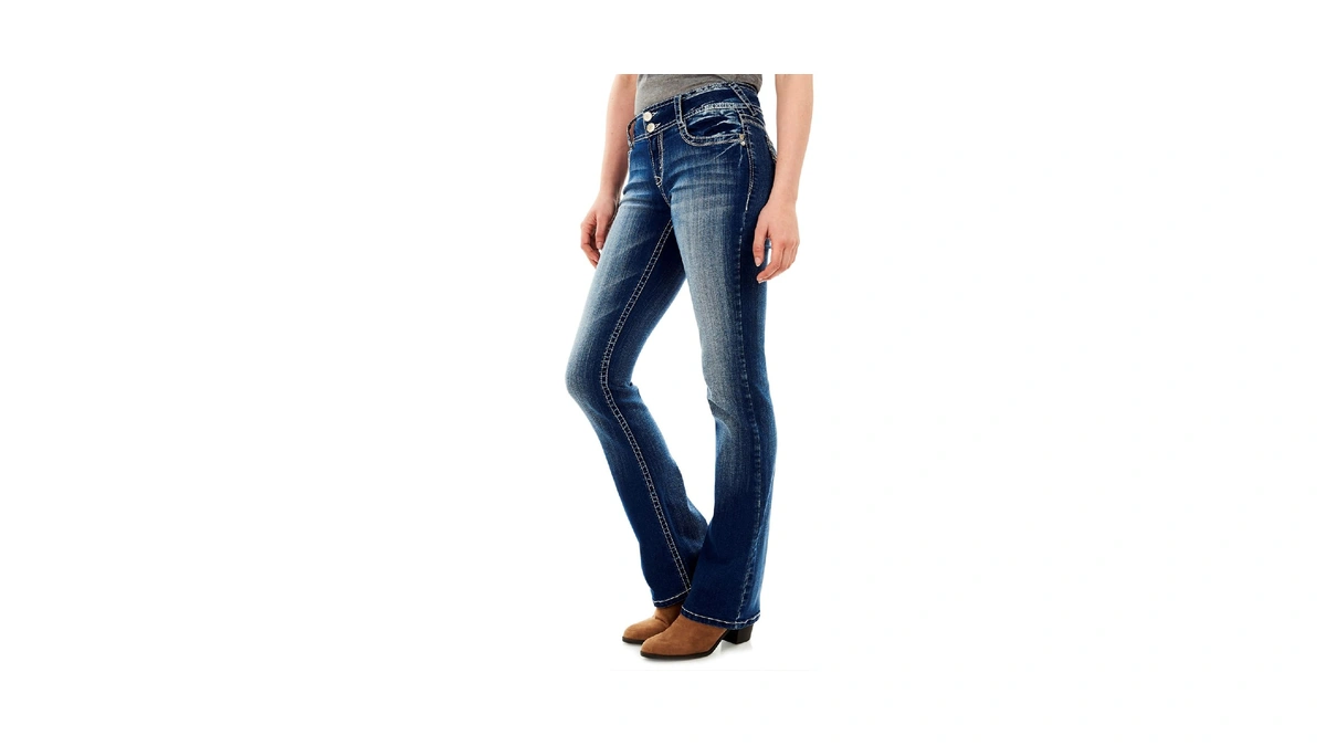 Wallflower Women's Instastretch Luscious Curvy Bootcut Jeans, Jenna, 11 Long