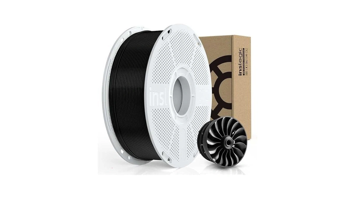 Inslogic Pa12-cf Carbon Fiber Filament 1.75mm, High Strength Nylon Filament