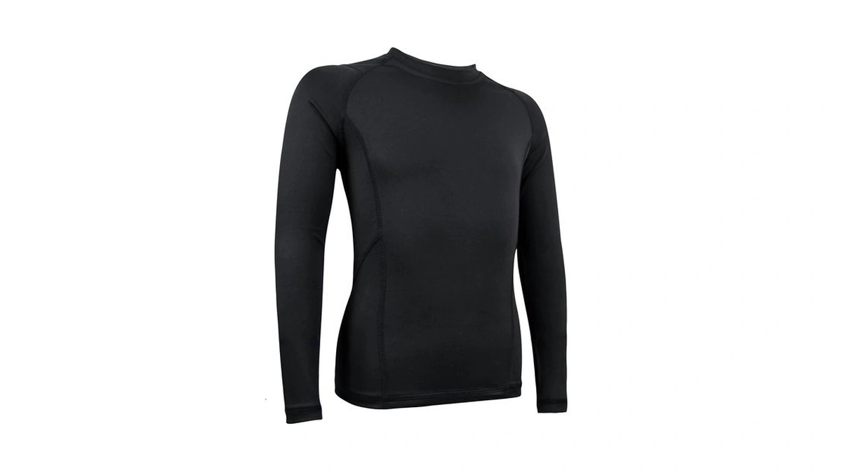 Teglraddix Boys Girls Compression Shirt Long Sleeve Athletic Sports Baselayer
