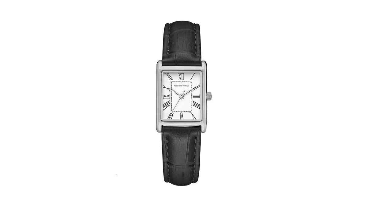 Roberto Marino Rm1711 Women’s Watch, Japanese Quartz, Leather Strap, 3