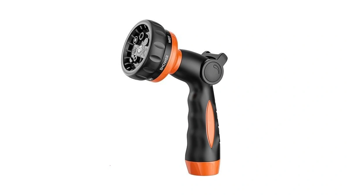 V.c.formark Garden Hose Nozzle Heavy Duty -thumb Control Spray Nozzles