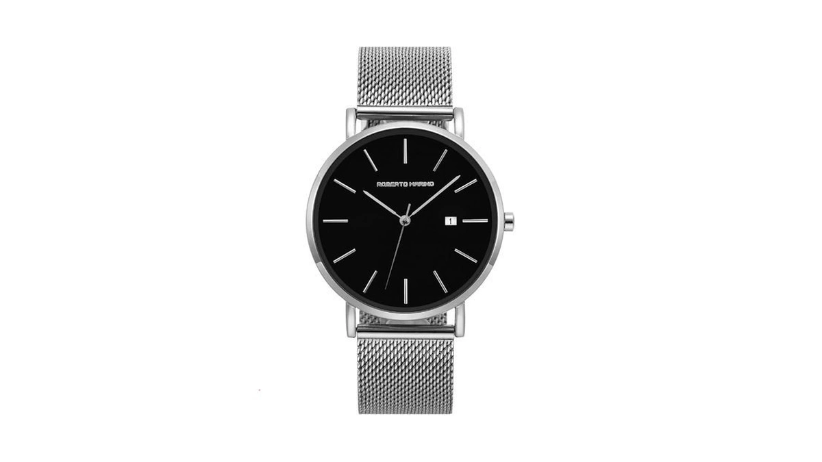 Roberto Marino Rm2521 Men's Watch - Stainless Steel Japanese Quartz,