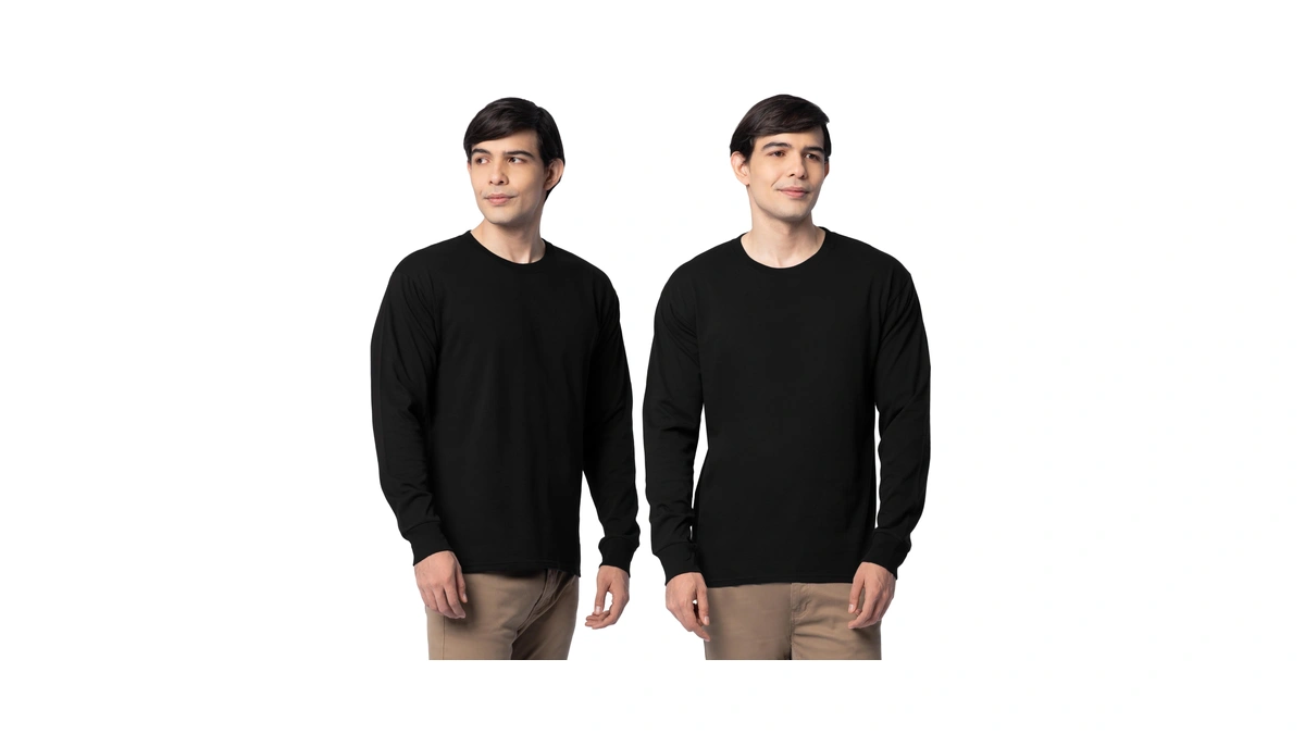 Fruit Of The Loom Men's Eversoft Cotton T Shirts, Breathable