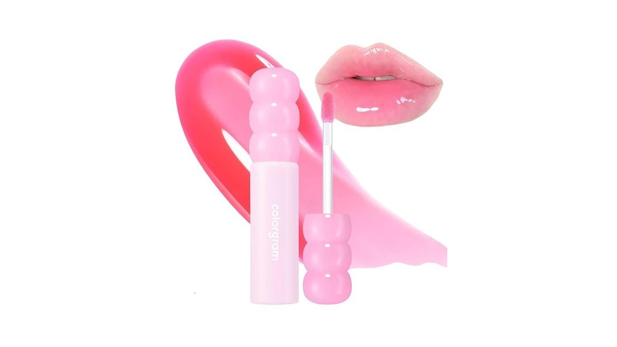 Colorgram Fruity Glass Gloss 03 Giggle Strawberry | Non-sticky Glossy