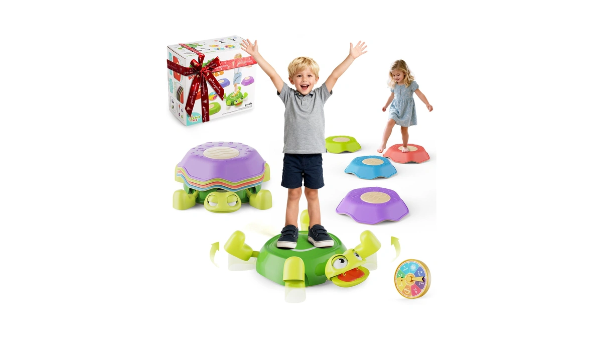 Stepping Stones For Kids & Toddlers 3-5, 6pcs Non-slip Sensory