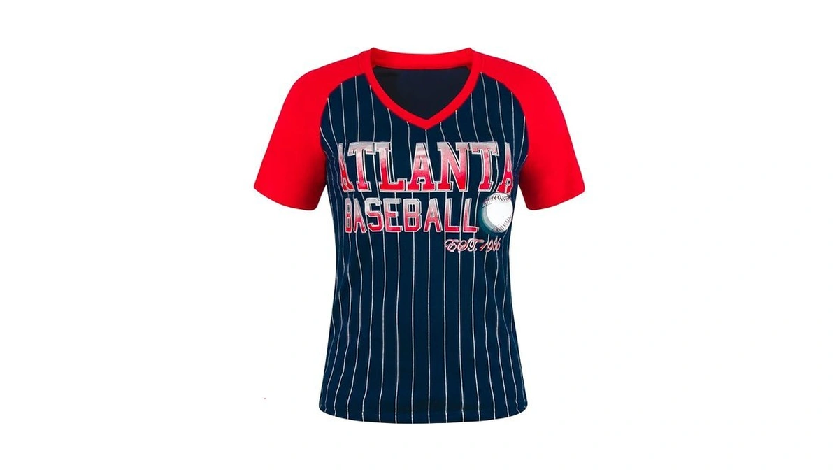 Simapak Womens Baseball Cage Fans Athletic City Raglan T-shirts -