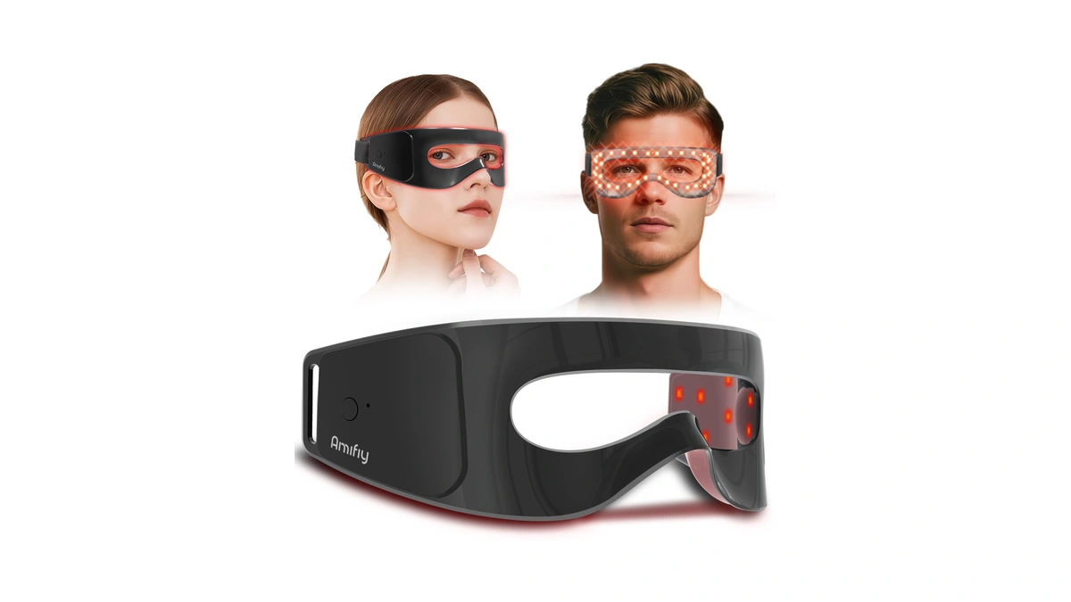 Amifiy Red Light Therapy For Eyes, 4-in-1 3 Minutes Treatment