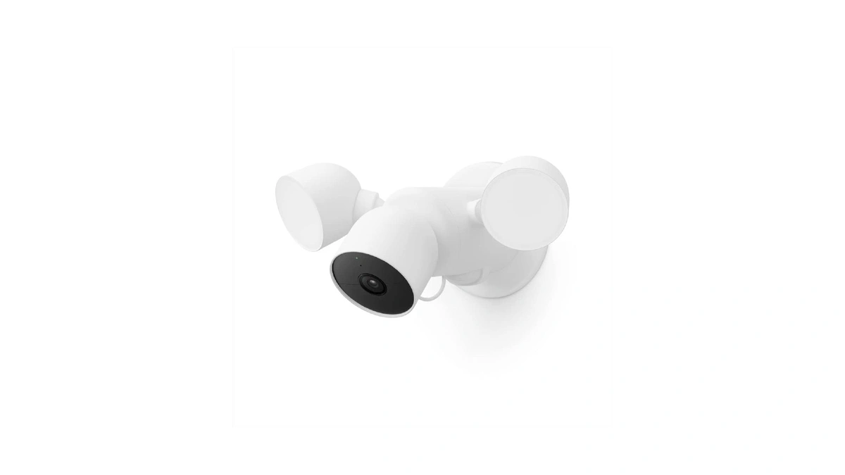 Google Nest Cam With Floodlight - Outdoor Camera - Floodlight
