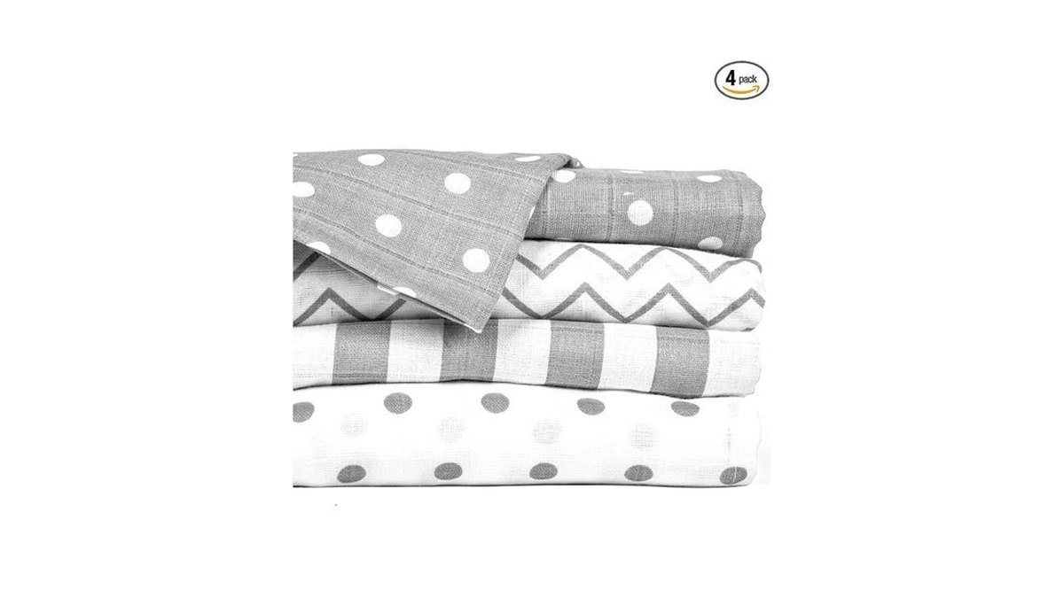 Cuddlebug Muslin Baby Swaddle Blankets For Boys And Girls 0