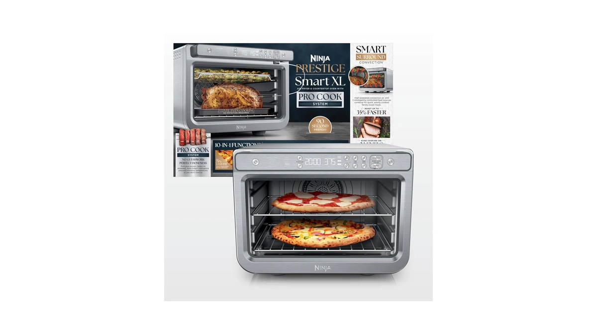 Ninja Prestige Smart Xl With Pro Cook System 10 In