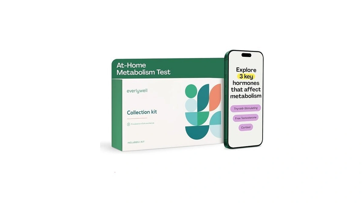 Everlywell At-home Metabolism And Stress Hormone Test Kit - Measures