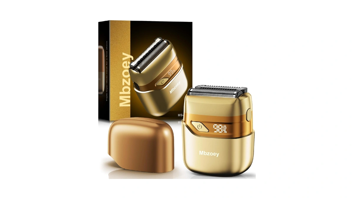 Electric Foil Shavers For Men, Mini Electric Razor, Compact Face