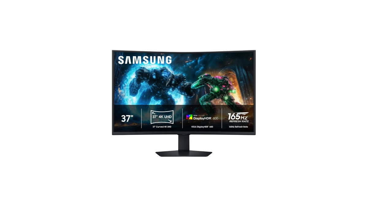 Samsung 37” Odyssey G7 (g75f) 4k Uhd Resolution, 165hz, Curved
