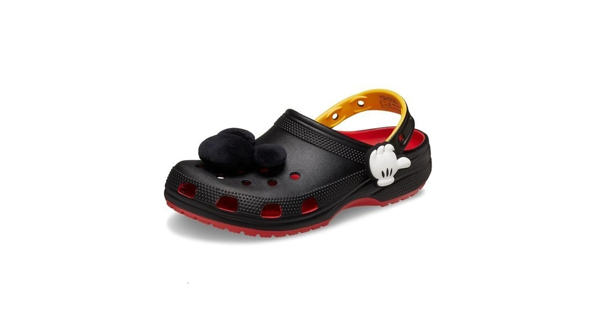 Crocs Unisex-adult Disney Mickey Mouse Clogs, Flame, 11 Men/13 Women
