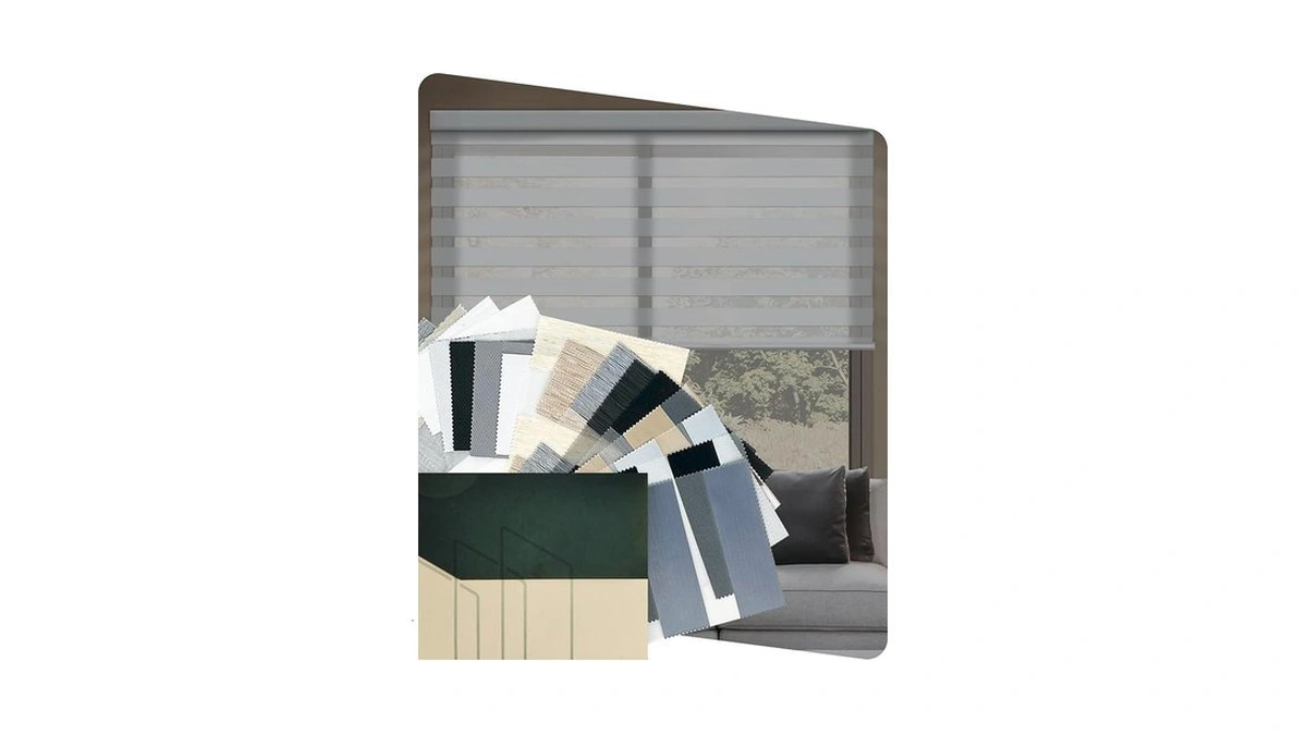 Yoolax Motorized Zebra Blinds Works With Alexa, Motorized Shades With