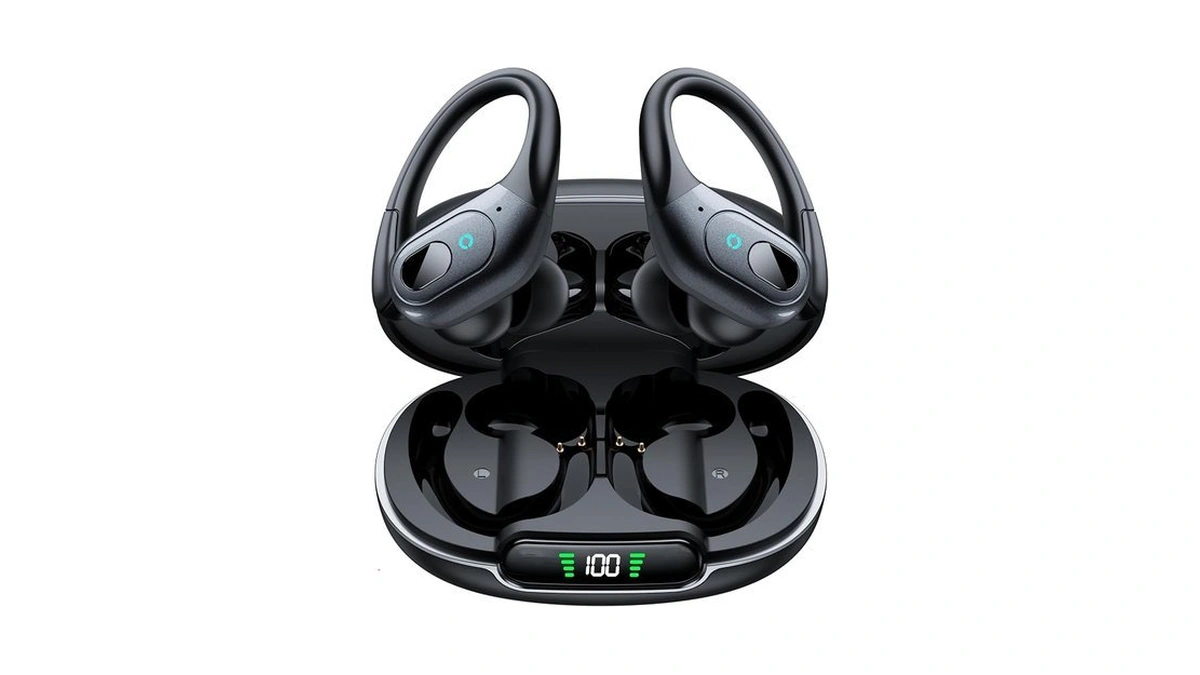 Occiam Active Noise Cancelling Earbuds Wireless Bluetooth Headphones Ear Buds
