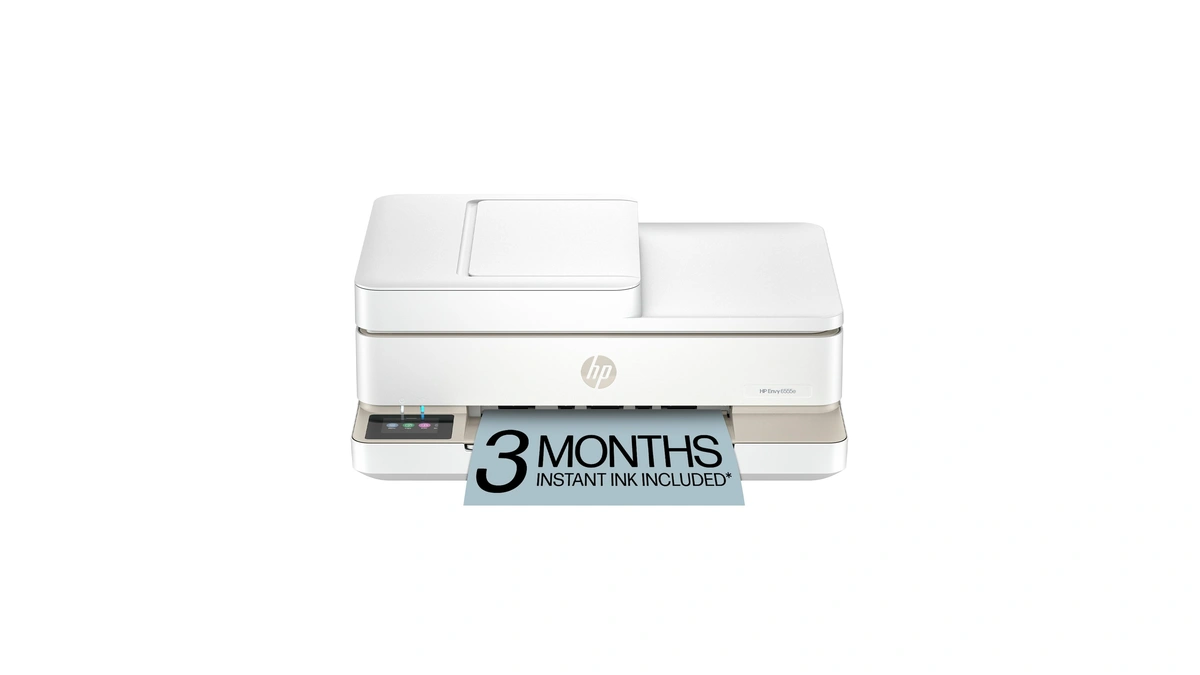 Hp Envy 6555e Wireless All-in-one Color Inkjet Printer, Portobello, Print,