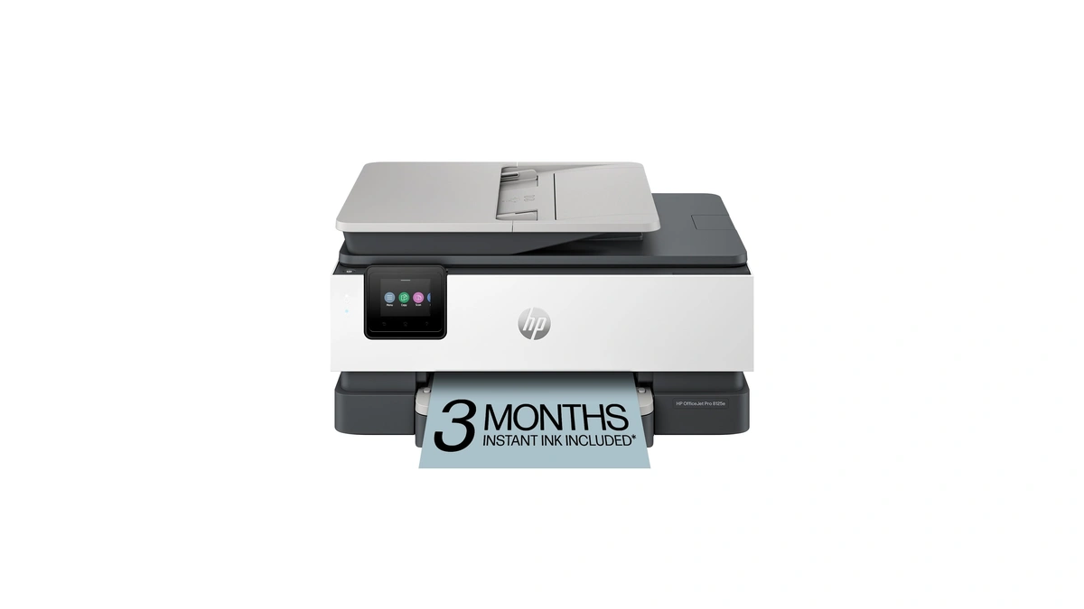Hp Officejet Pro 8125e Wireless All-in-one Color Inkjet Printer, Print,