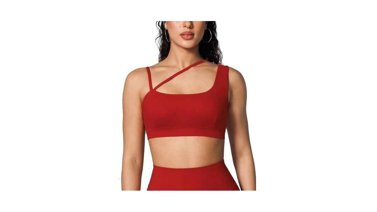 Brxl Sports Bra For Women Adjustable Spaghetti Strap Removable Pads