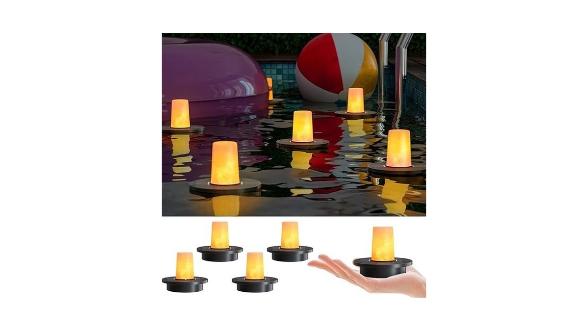 Ggnoo Solar Floating Pool Lights