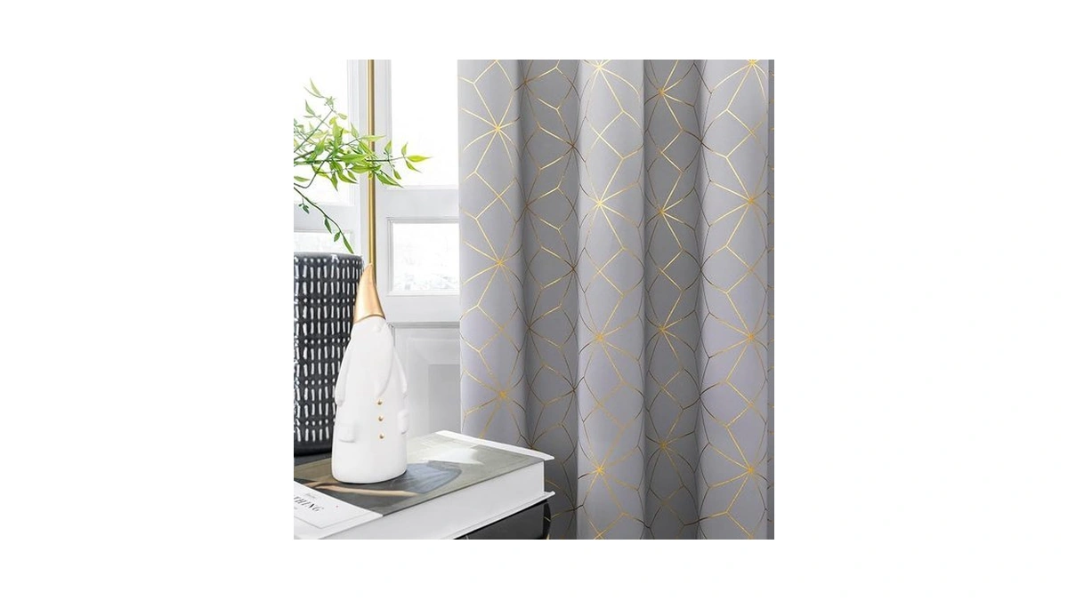 Beauoop 100% Blackout Curtains 54 Inches Long For Bedroom Living