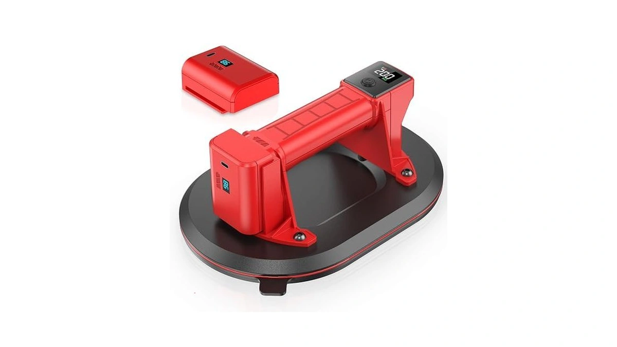 Mtnte 16v Max Cordless Heavy Duty Vacuum Suction Cup Lifter,