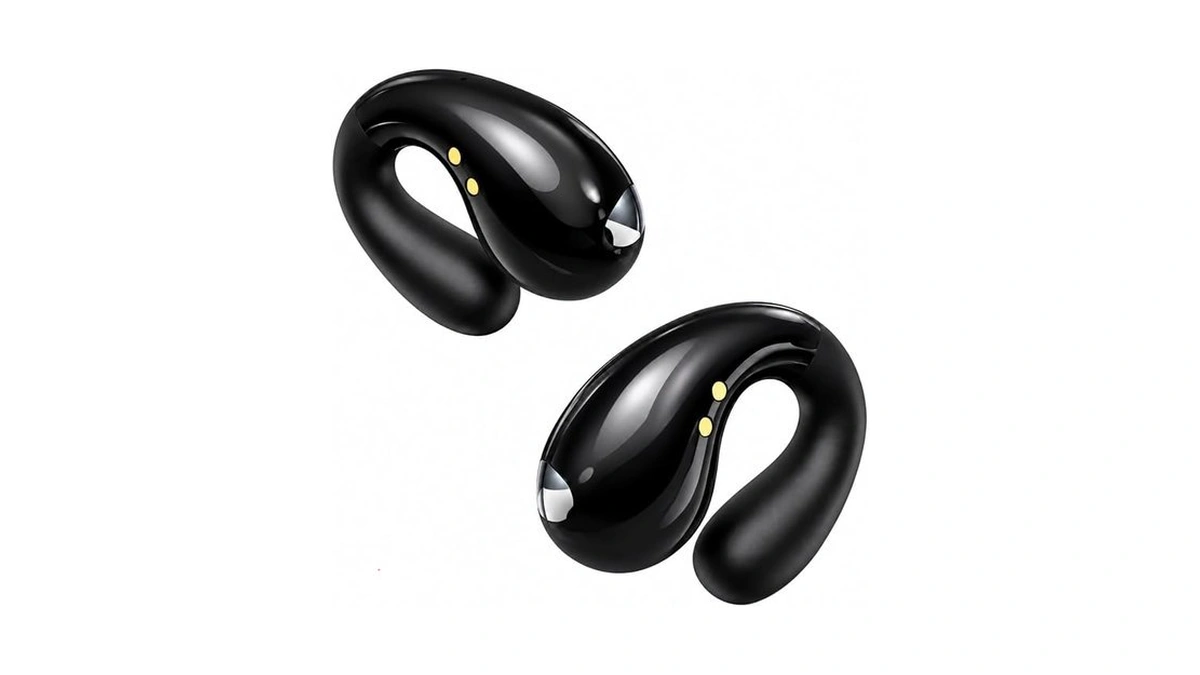 Boytond Ultra Open Ear Earbuds - Comfortable Clip-on Bone Conduction