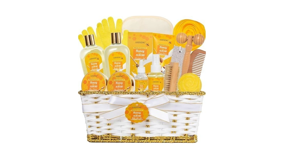 17-piece Mothers Day Gifts For Women & Men, Almond Luxury