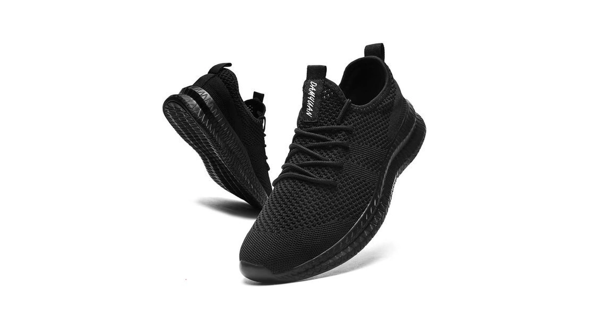 Xkowuo Men's Shoes Running Walking Sneakers Casual Tennis Slip On