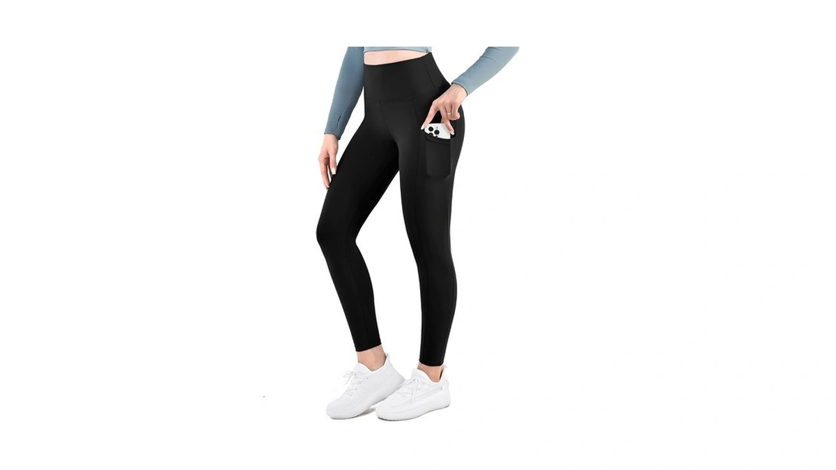 Ipletix High-waisted Leggings For Women With Pockets Soft Yoga Pants