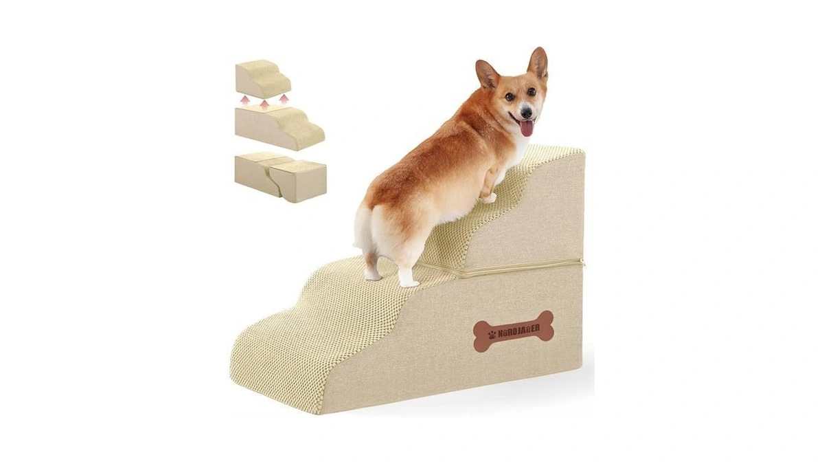 Dog Stairs 4 Steps For Small Dogs And Cats To