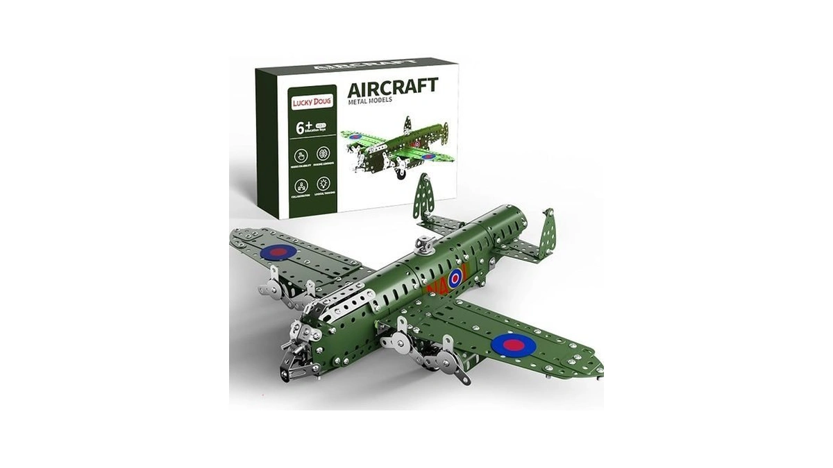 Lucky Doug Stem Building Projects Model Airplane Set - 389