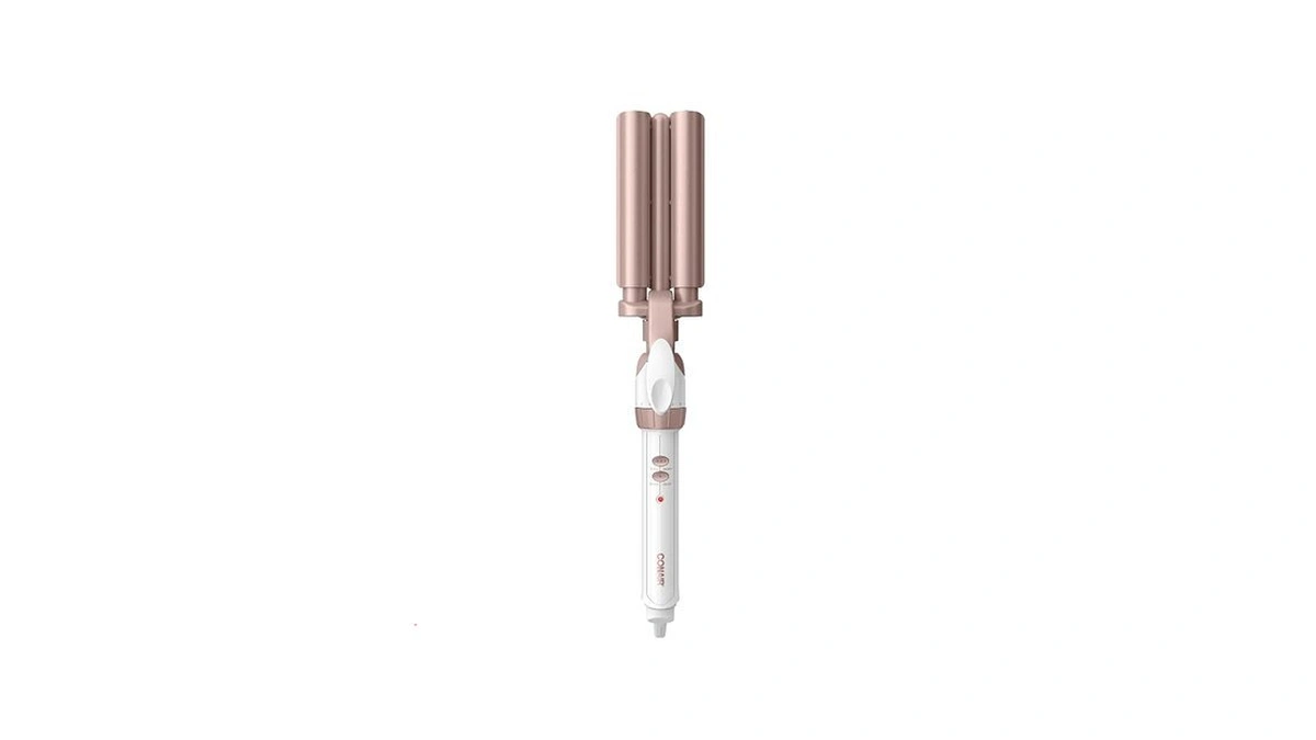 Conair Double Ceramic 3 Barrel Curling Iron, Triple Barrel Waver