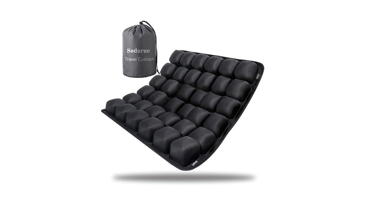 Sodurue Travel Cushion Airplane Seat,airplane Seat Cushion For Long Flights,press