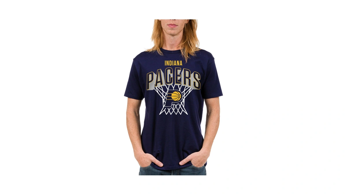 Indiana Pacers Nba Nothing But Net Team Logo - Adult