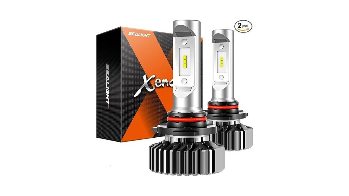 Sealight 9006 Hb4 Light Bulbs, 40,000lm 700% Super Brighter, 1:1