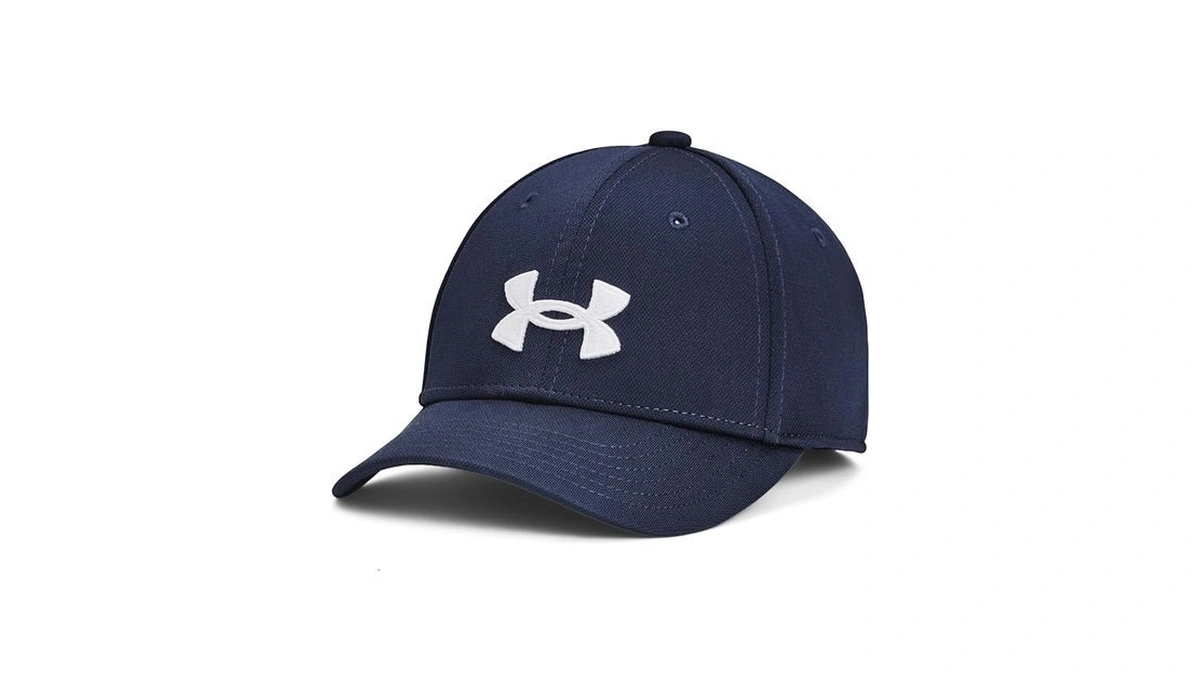 Under Armour Boys Blitzing Cap Stretch Fit, (411) Midnight Navy