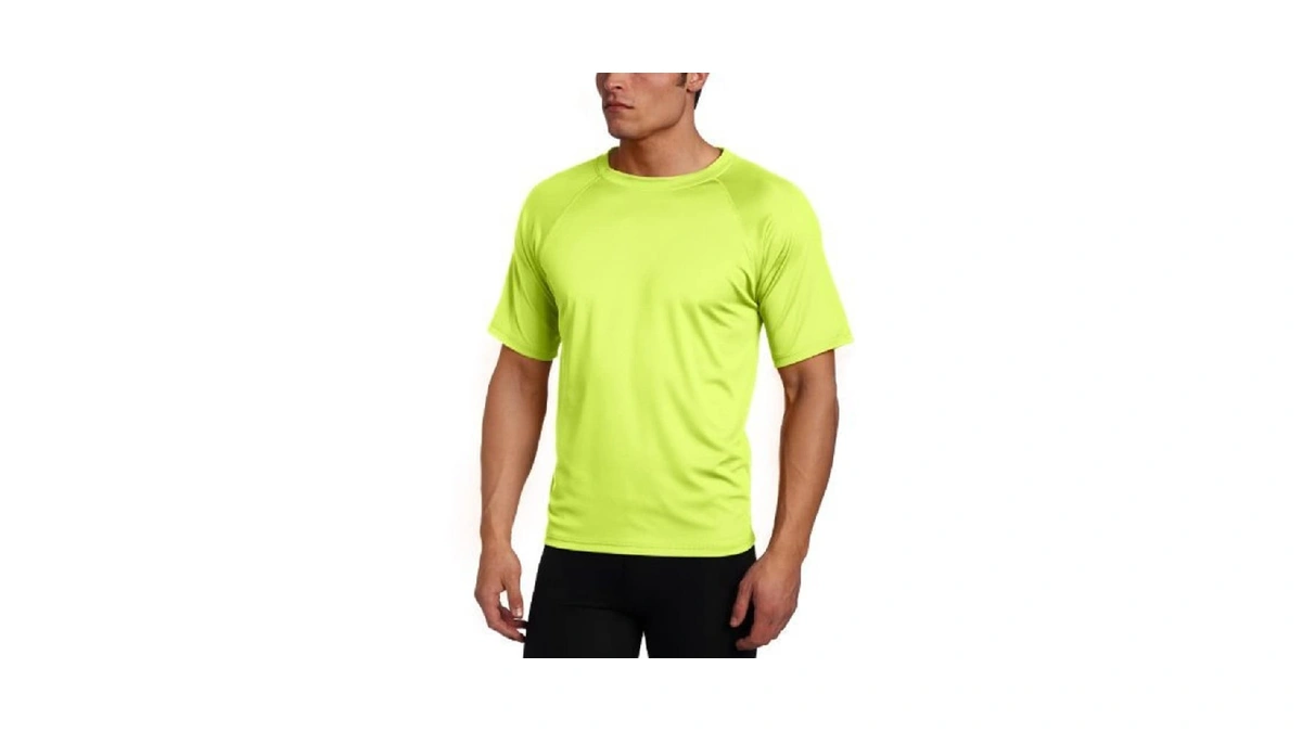 Kanu Surf Men’s Swim Shirt With Short Sleeves – Upf