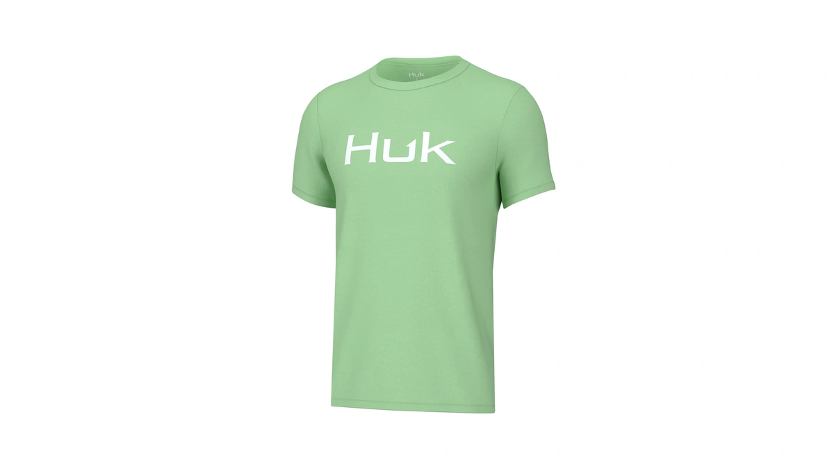 Huk Youth Performance Fishing Logo Tee, Short Sleeve T-shirt For